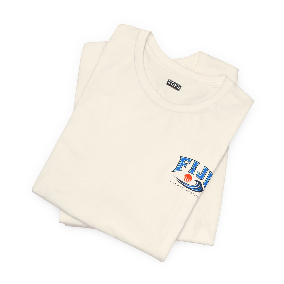 FIJI South Pacific Surf Tee – Premium Island Wave Graphic Shirt (Front & Back Print)