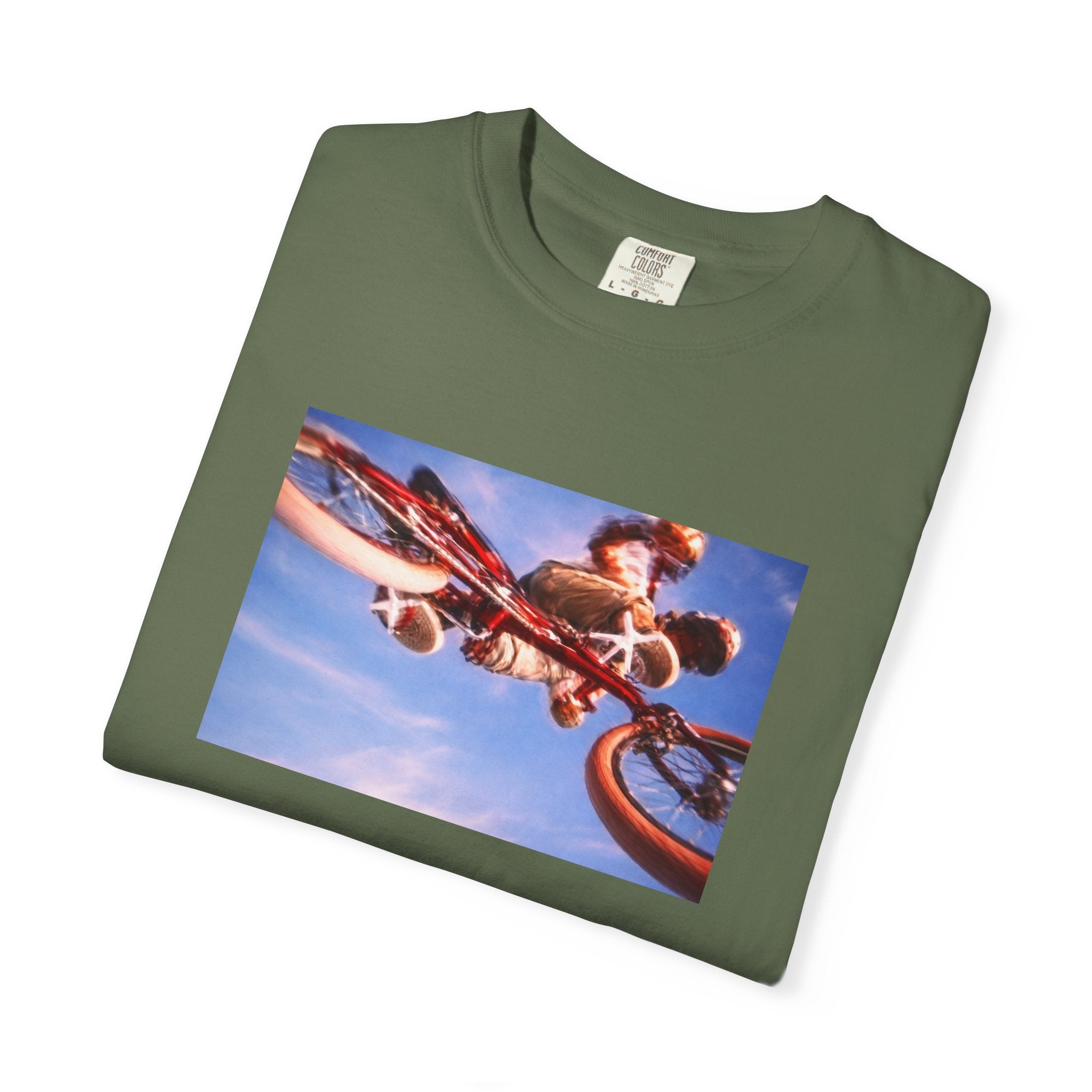 BMX Freestyle Air – Retro Sky Jump Streetwear T-Shirt