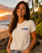 Maui Sail Sunset T-Shirt — Hawaii Palm Beach Vacation Tee