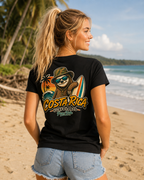Pura Vida Sloth Beach Costa Rica T-Shirt – Retro Tropical Surf Graphic Tee