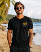 Pura Vida Sloth Beach Costa Rica T-Shirt – Retro Tropical Surf Graphic Tee