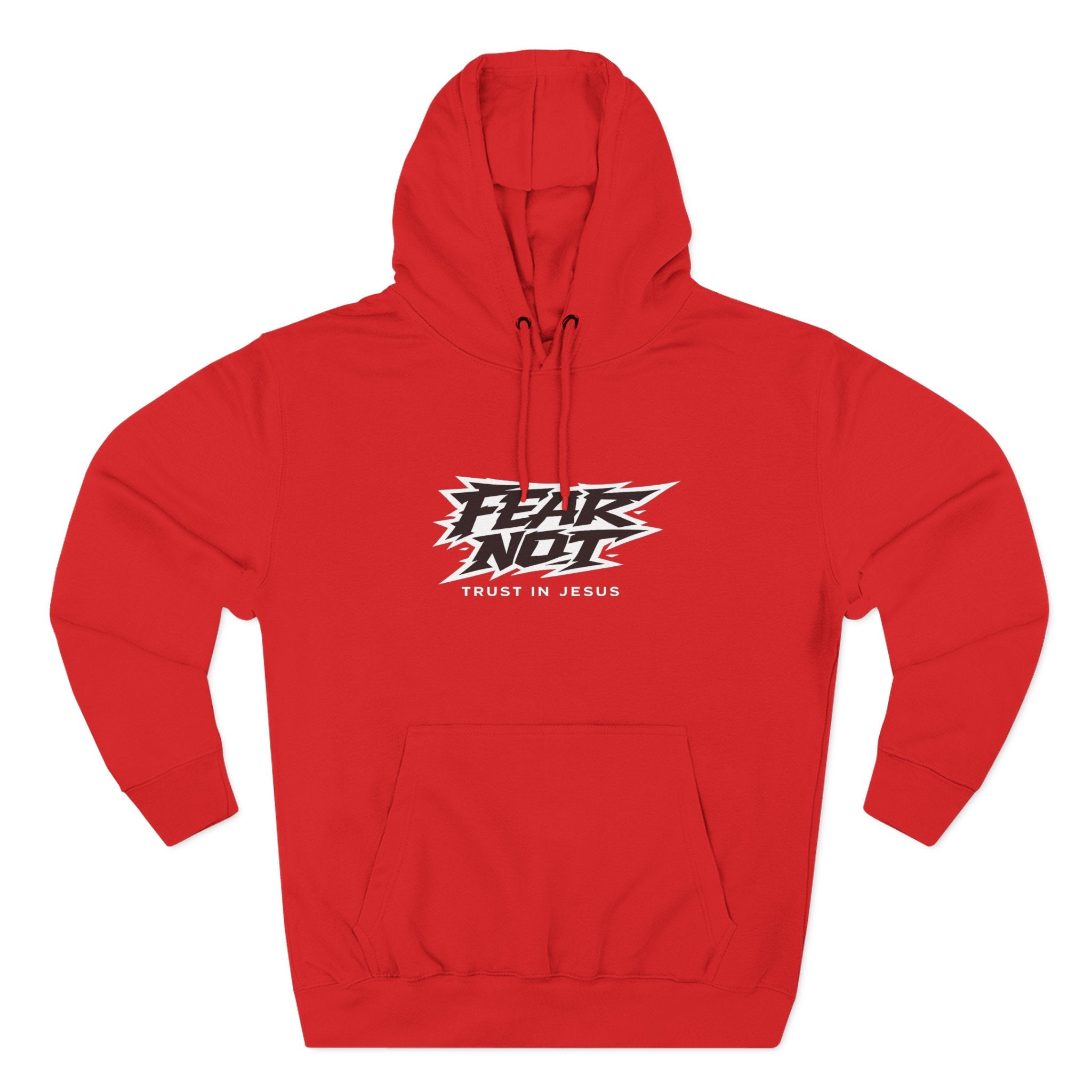 Fear Not Hoodie — "Trust in Jesus" Christian Graphic Hoodie