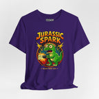 Jurassic Spark T‑Shirt — Retro Electric Dinosaur Graphic Tee