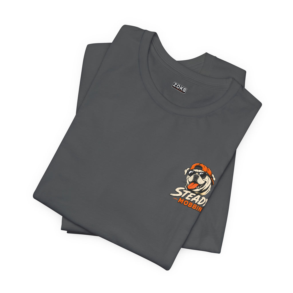 Steady Mobbin’ Bulldog Skateboard T-Shirt