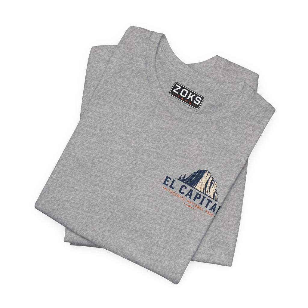 El Capitan Yosemite Vintage Outdoor Adventure T-Shirt