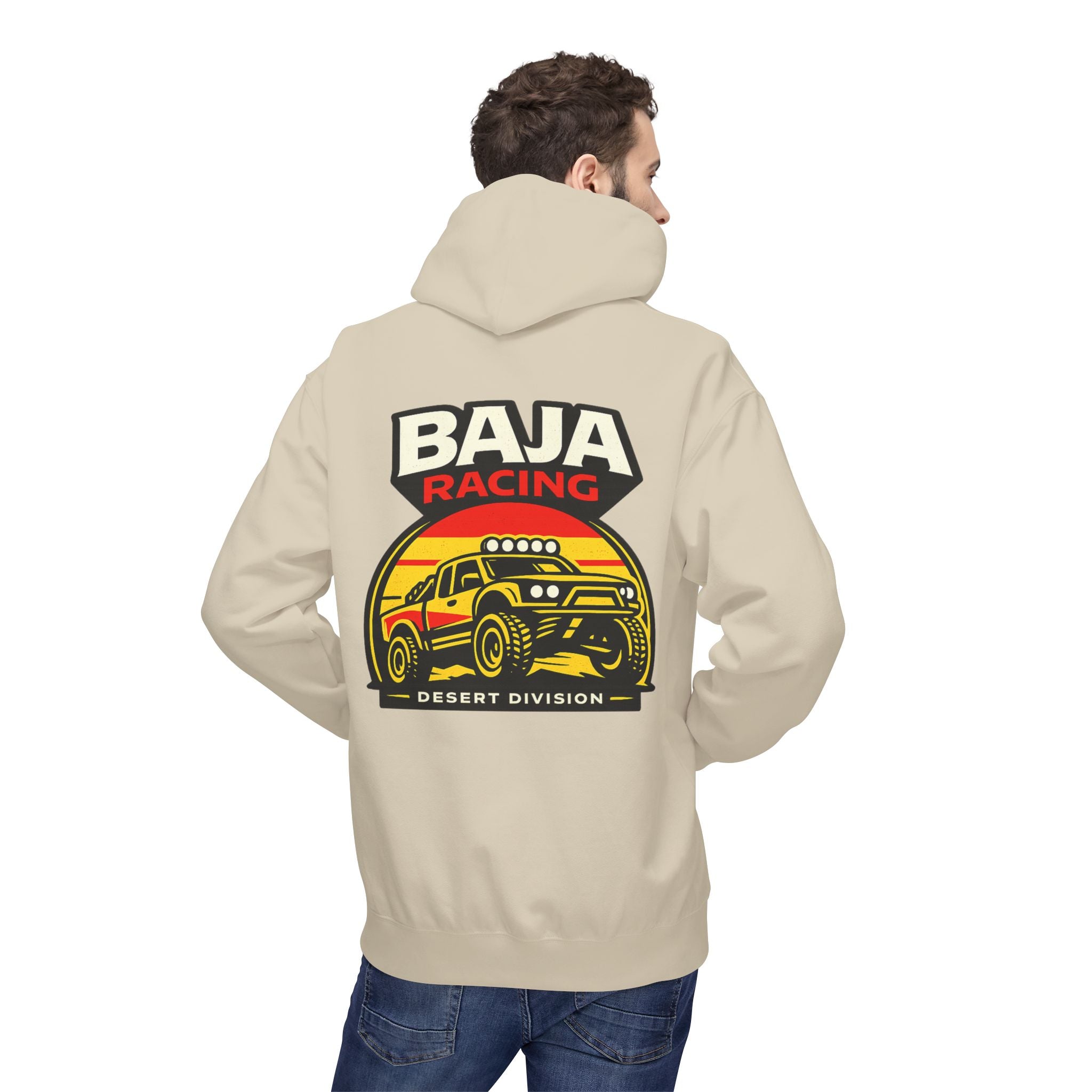 Baja Racing Hoodie — Desert Off‑Road Truck Pullover