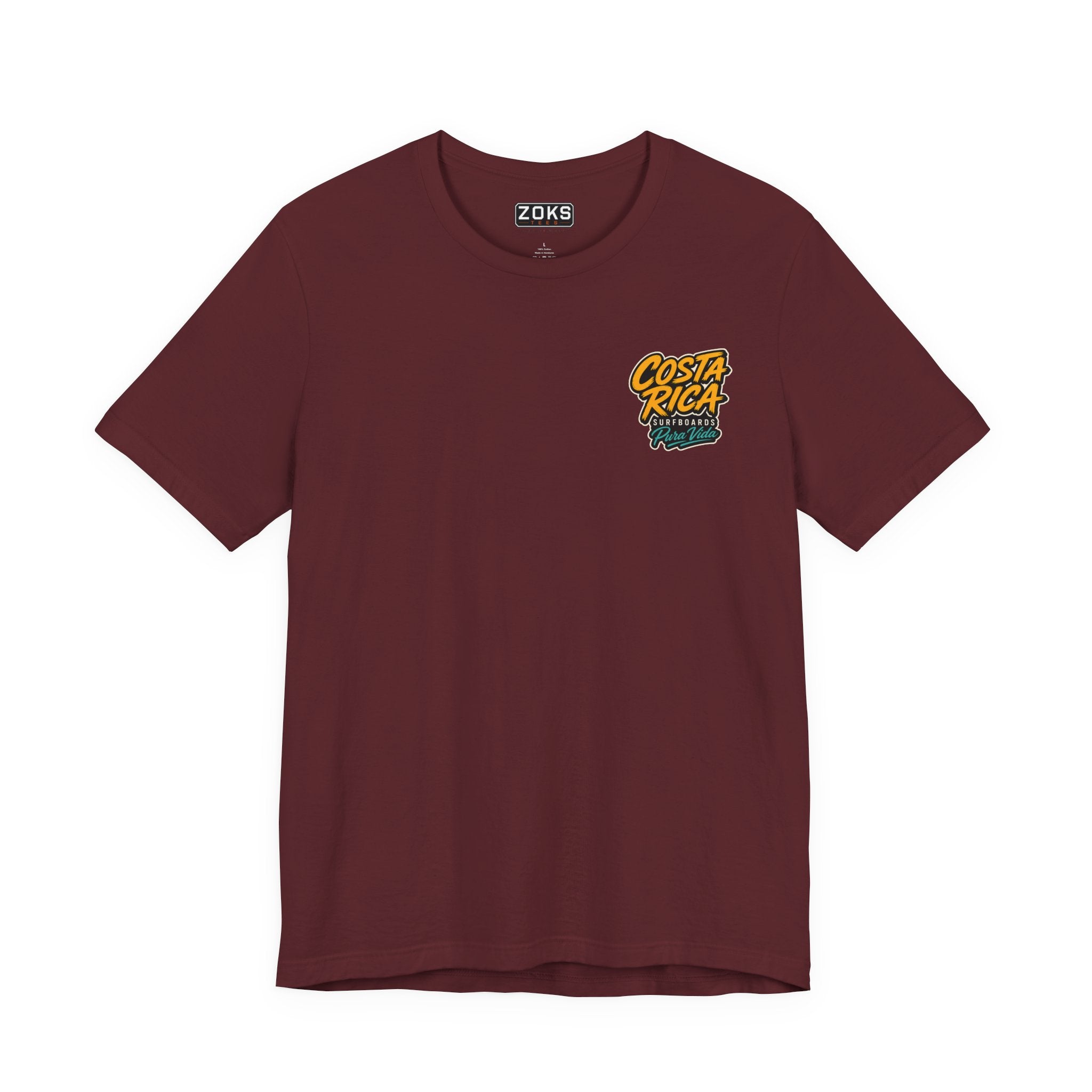 Pura Vida Sloth Beach Costa Rica T-Shirt – Retro Tropical Surf Graphic Tee