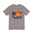 Cancún Sunset Sail Tee — Tropical Beach Vacation T-Shirt