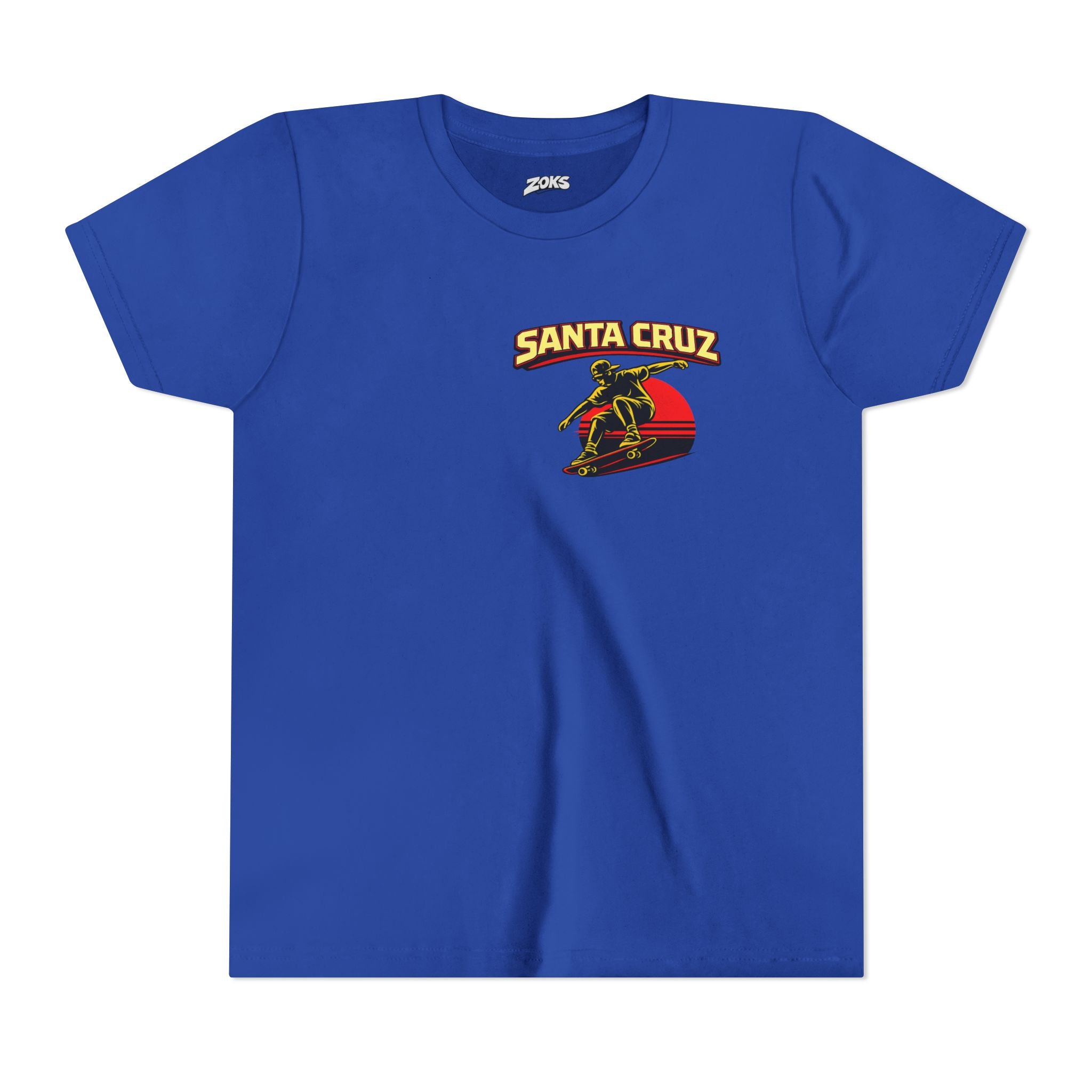 Santa Cruz Youth Skateboard Tee – Vintage Surf Skate California USA