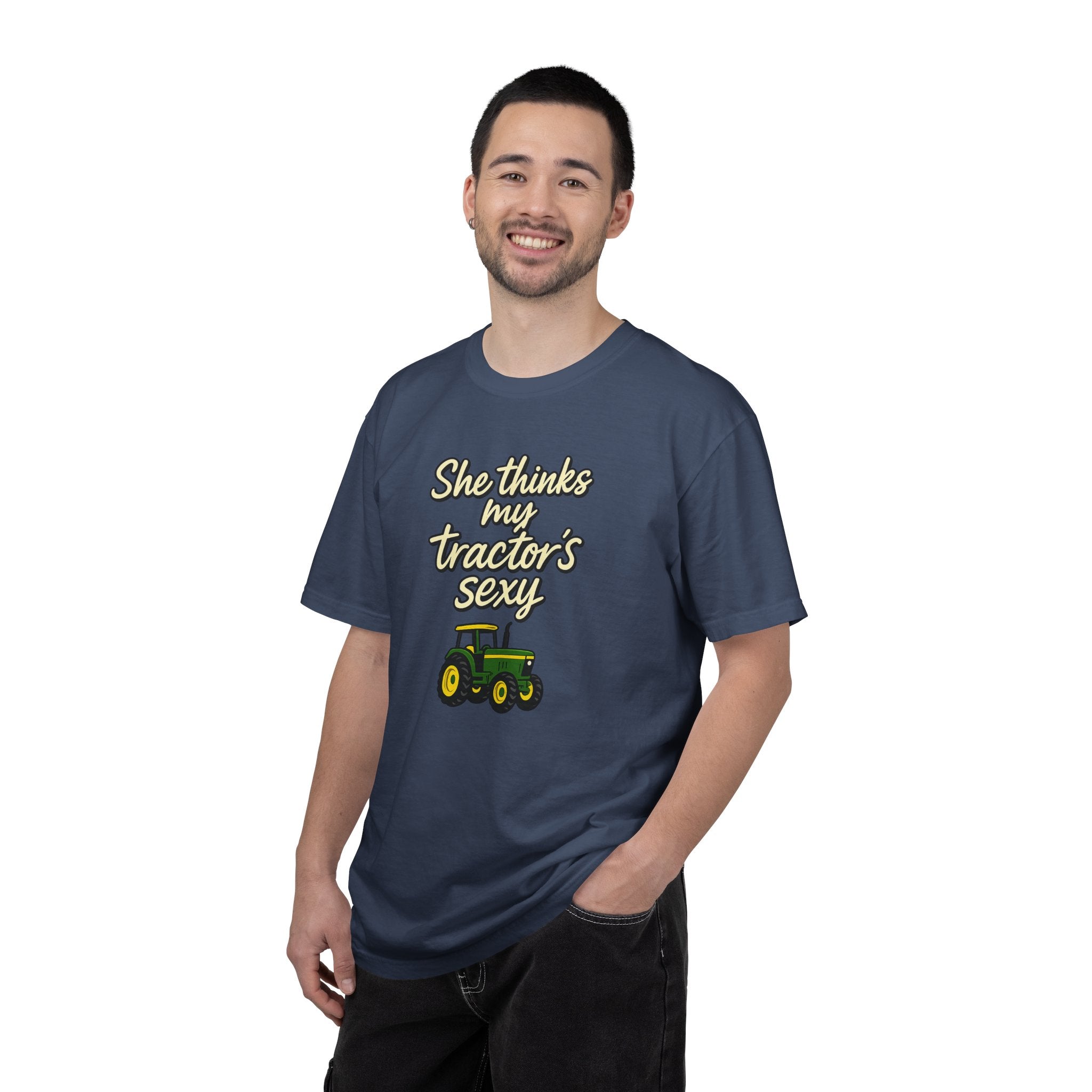 She Thinks My Tractor's Sexy T-shirt — Funny Farm Tractor Shirt