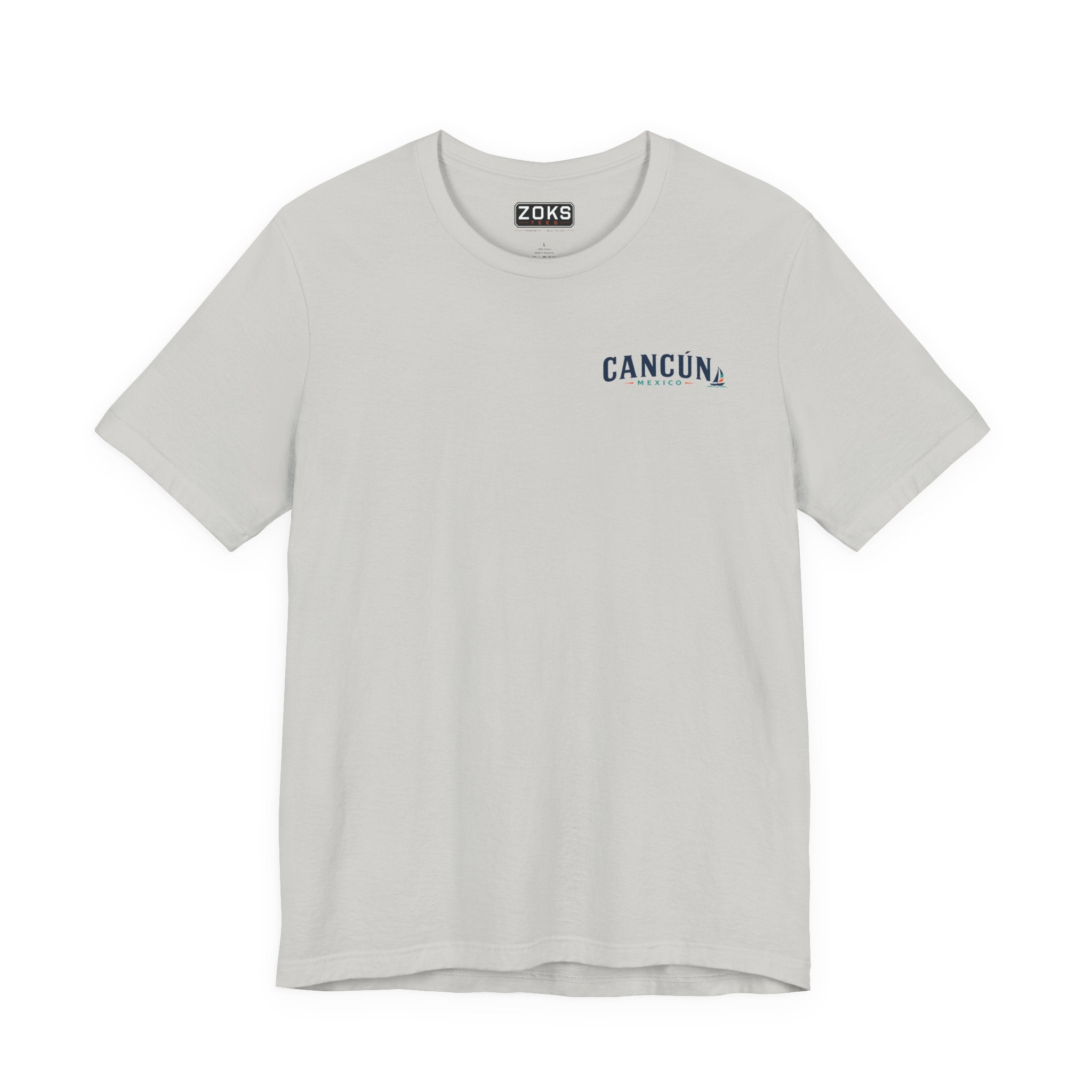 Cancún Mexico Sunset Sail T-Shirt — Beach Vacation Tee