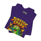 Jurassic Spark T‑Shirt — Retro Electric Dinosaur Graphic Tee