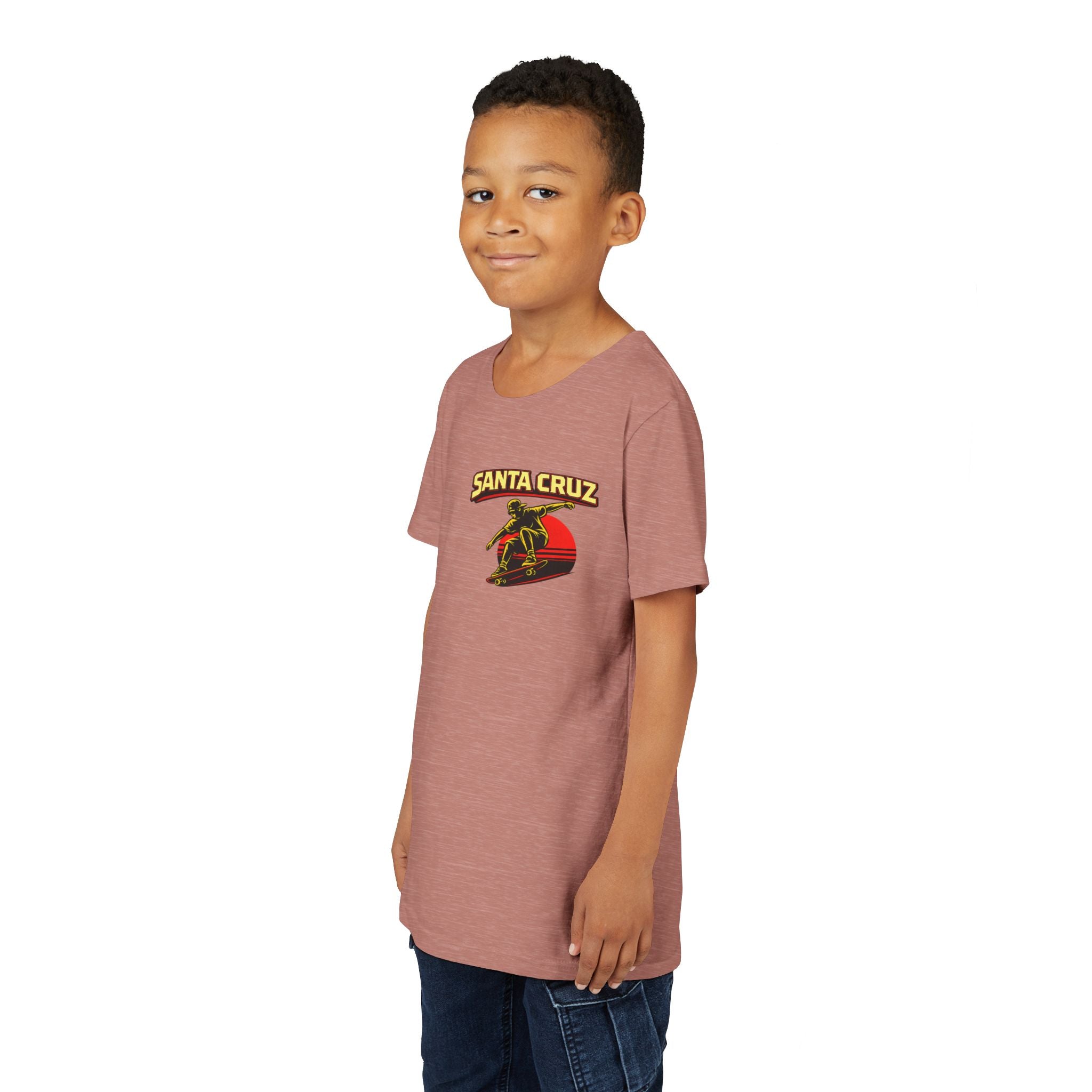 Santa Cruz Youth Skateboard Tee – Vintage Surf Skate California USA