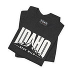 Idaho 'Stay Wild' Mountain State T-Shirt — Outdoor Adventure Tee