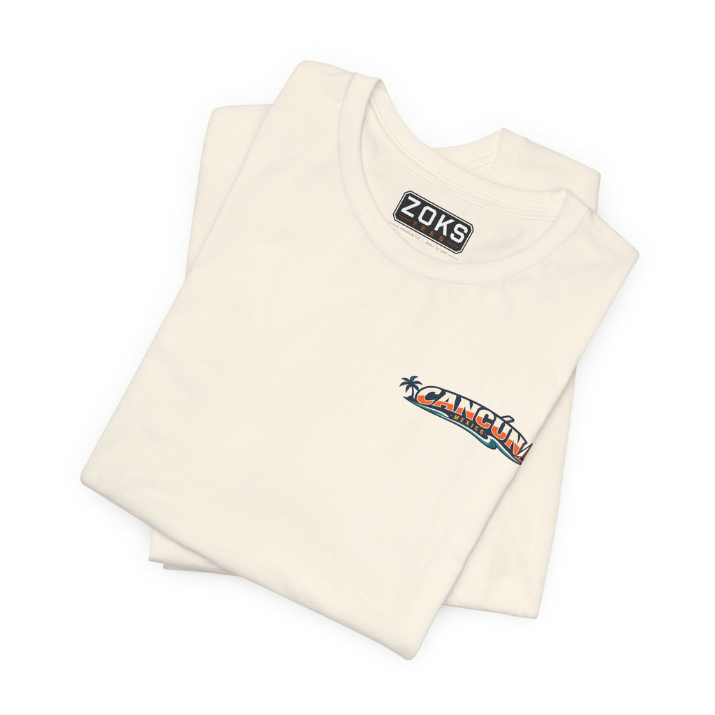 Cancún Sunset Sail Tee — Tropical Beach Vacation T-Shirt