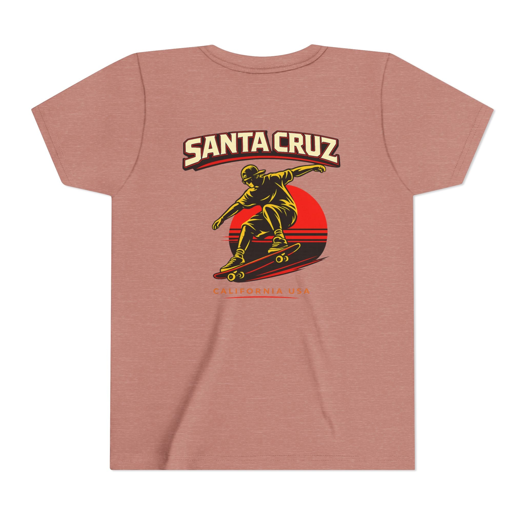Santa Cruz Youth Skateboard Tee – Vintage Surf Skate California USA