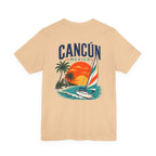 Cancún Mexico Sunset Sail T-Shirt — Beach Vacation Tee