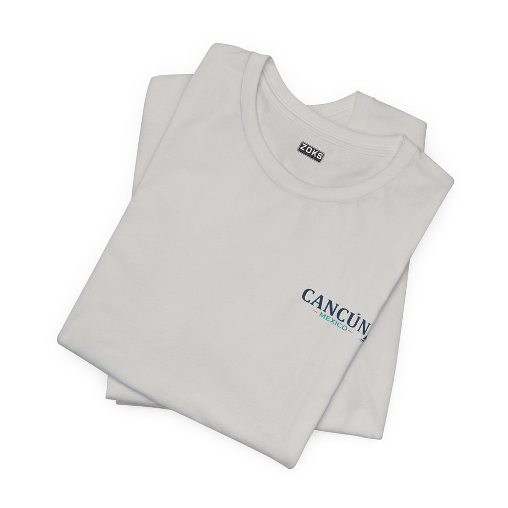 Cancún Mexico Sunset Sail T-Shirt — Beach Vacation Tee