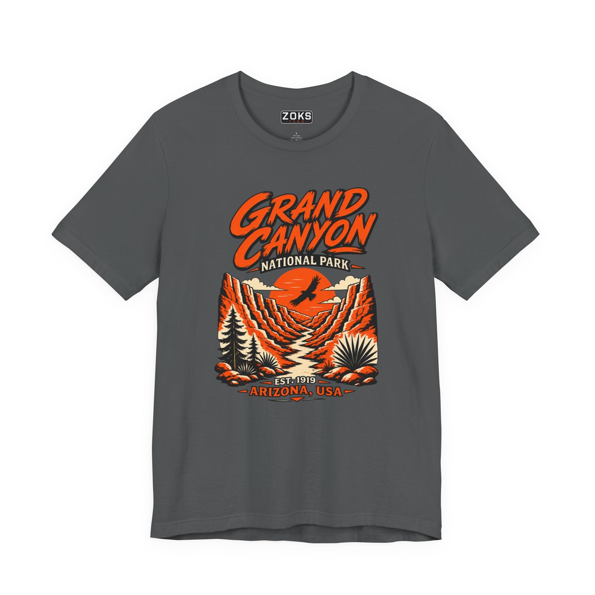 Grand Canyon National Park Tee — Retro Arizona Sunset Graphic T-Shirt