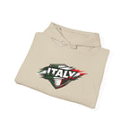 Italy Shield Hoodie — Italian Flag Racing Graphic Pullover