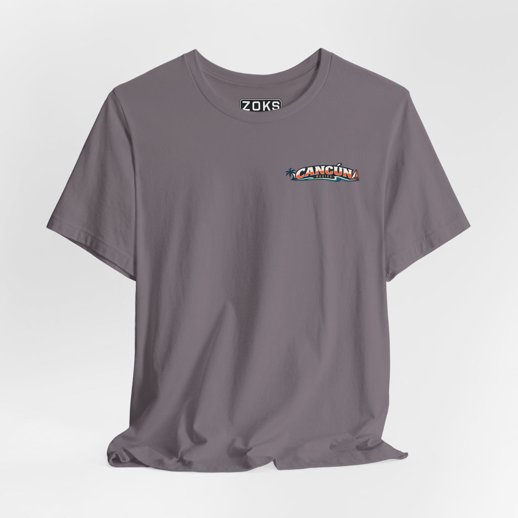 Cancún Sunset Sail Tee — Tropical Beach Vacation T-Shirt