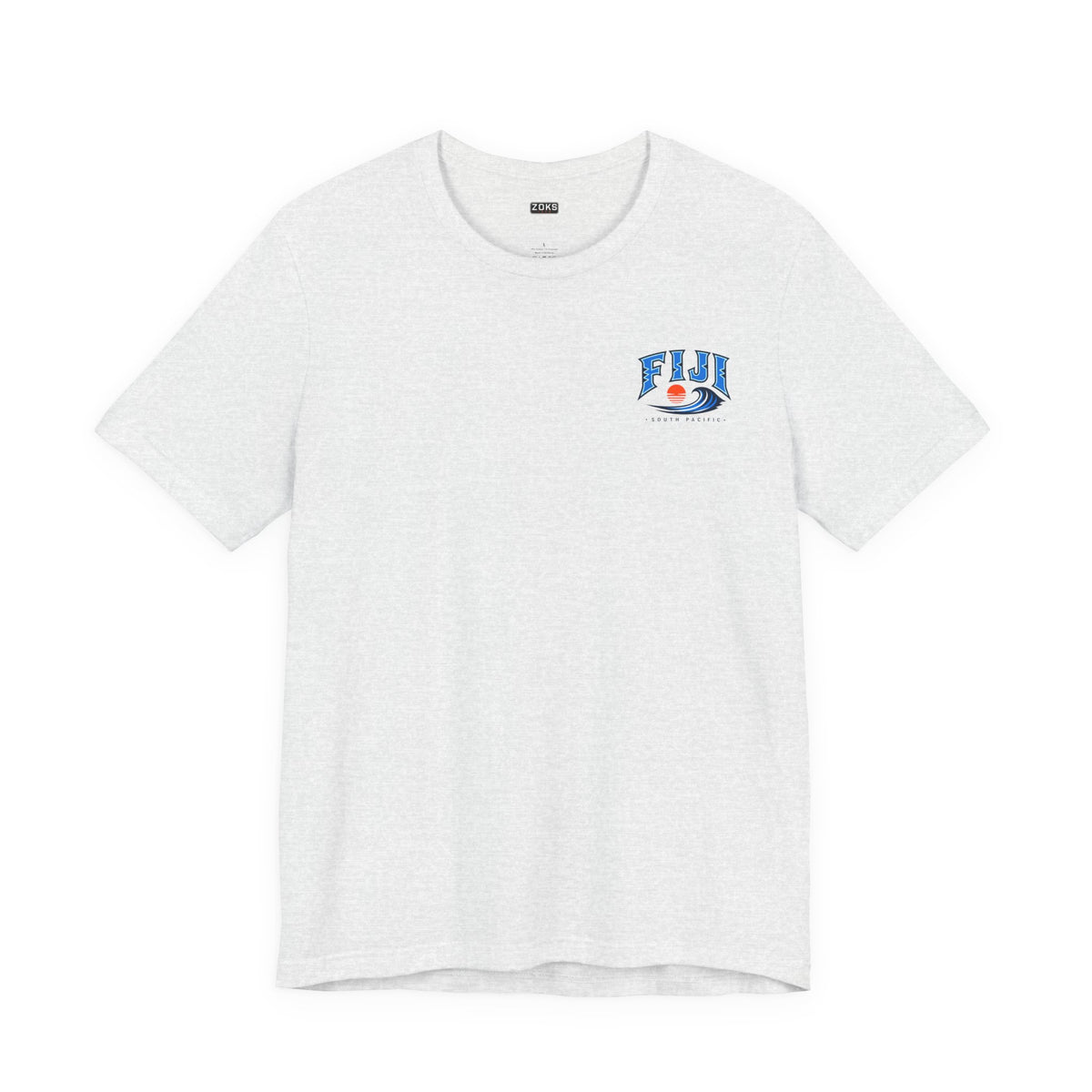 FIJI South Pacific Surf Tee – Premium Island Wave Graphic Shirt (Front & Back Print)