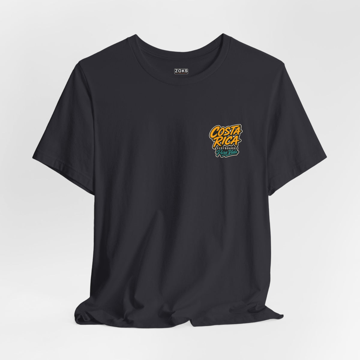 Pura Vida Sloth Beach Costa Rica T-Shirt – Retro Tropical Surf Graphic Tee
