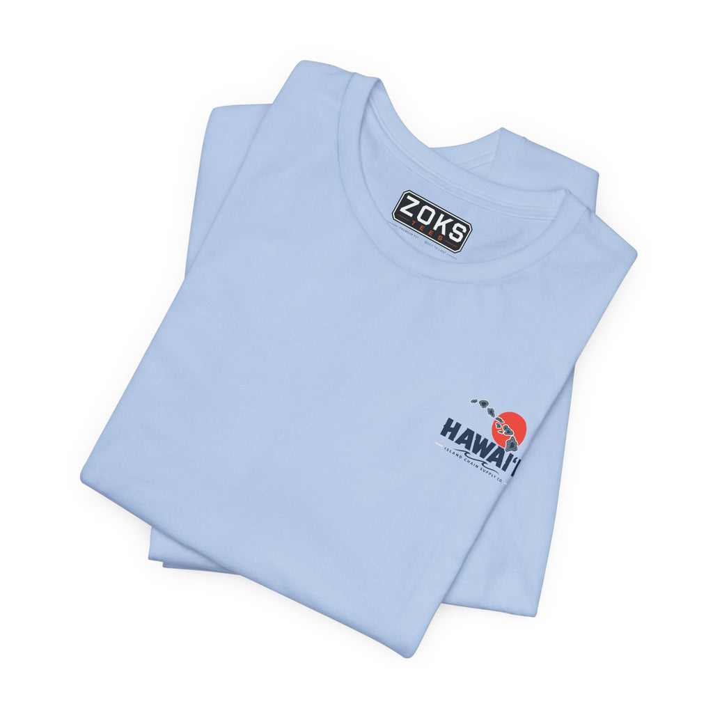 Hawai‘i Island Chain Supply Co. T-Shirt – Vintage Surf Map Graphic