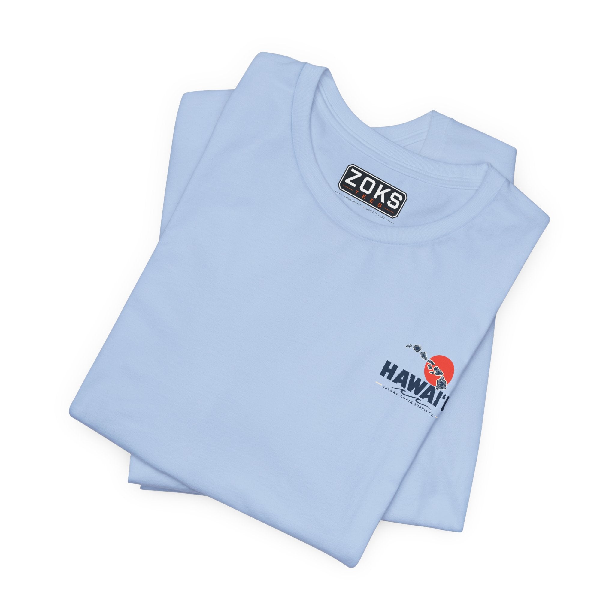 Hawai‘i Island Chain Supply Co. T-Shirt – Vintage Surf Map Graphic