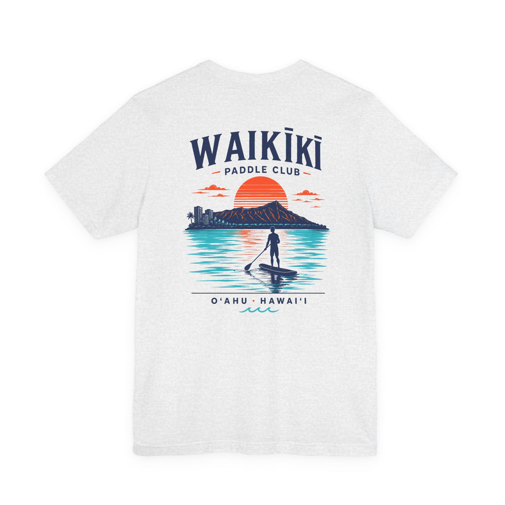 WAIKĪKĪ Paddle Club T-Shirt | Oʻahu Hawaiʻi Surf & Beach Tee