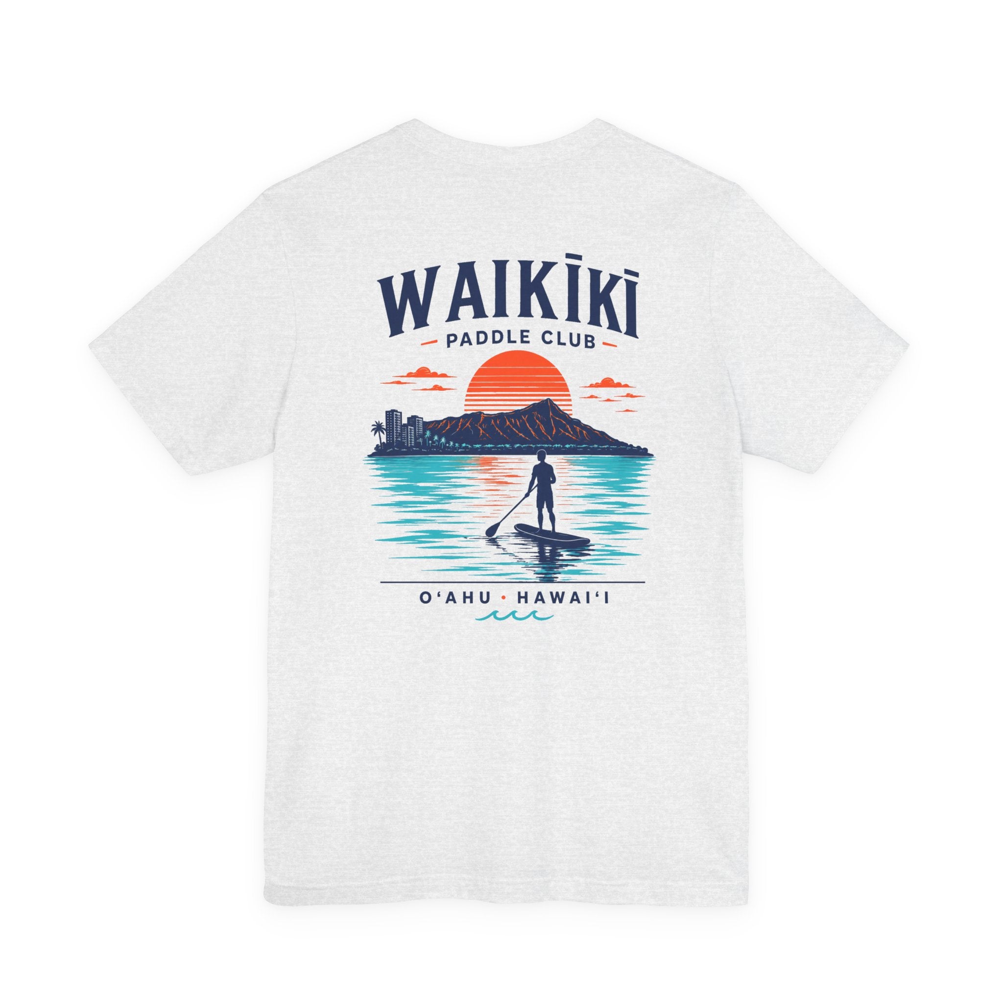 WAIKĪKĪ Paddle Club T-Shirt | Oʻahu Hawaiʻi Surf & Beach Tee
