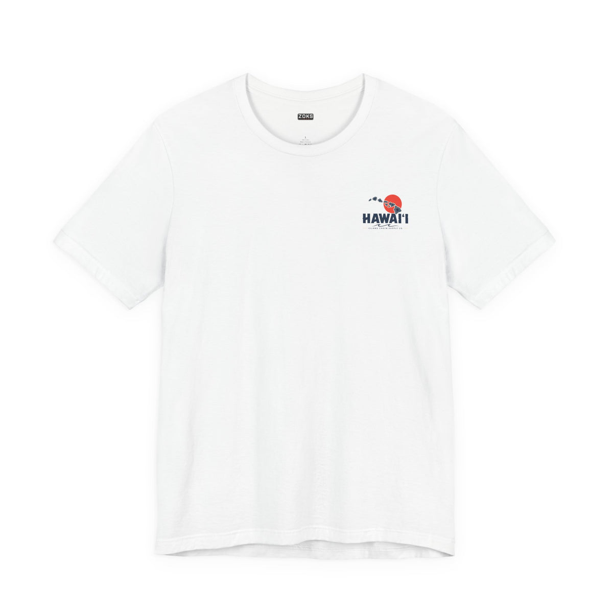 Hawai‘i Island Chain Supply Co. T-Shirt – Vintage Surf Map Graphic