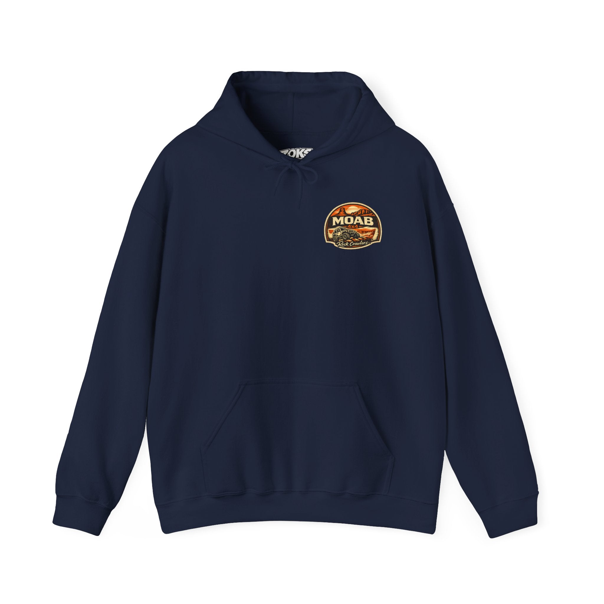 Moab 4x4 Off-Road Hoodie — Vintage Rock Crawler Pullover