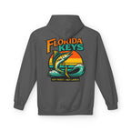 Florida Keys Fishing Hoodie — Key West Key Largo Sunset Marlin Design