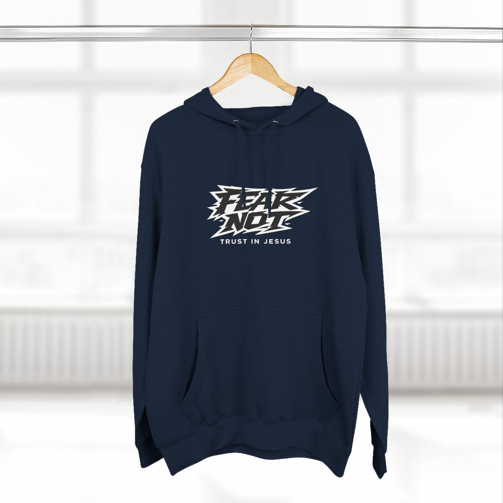 Fear Not Hoodie — "Trust in Jesus" Christian Graphic Hoodie