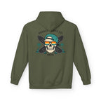Venice Skate Co. Skull Palm Skateboard Hoodie — Retro Venice, California Pullover
