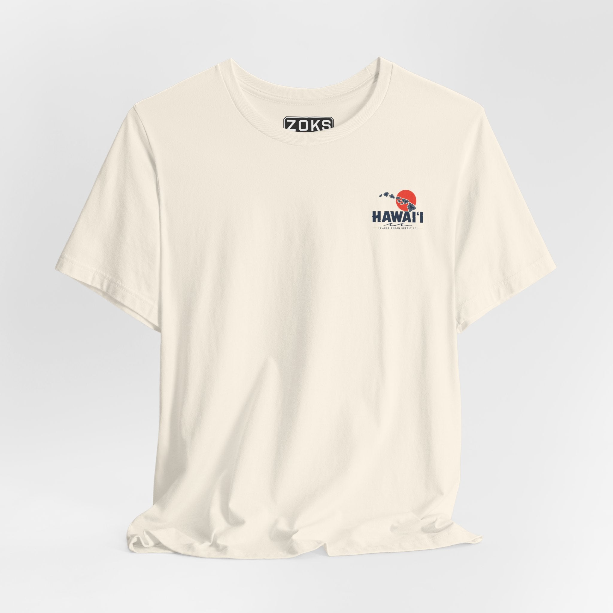 Hawai‘i Island Chain Supply Co. T-Shirt – Vintage Surf Map Graphic