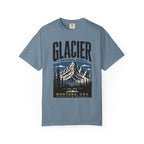 Glacier National Park Montana Mountain Scenic Graphic T-Shirt