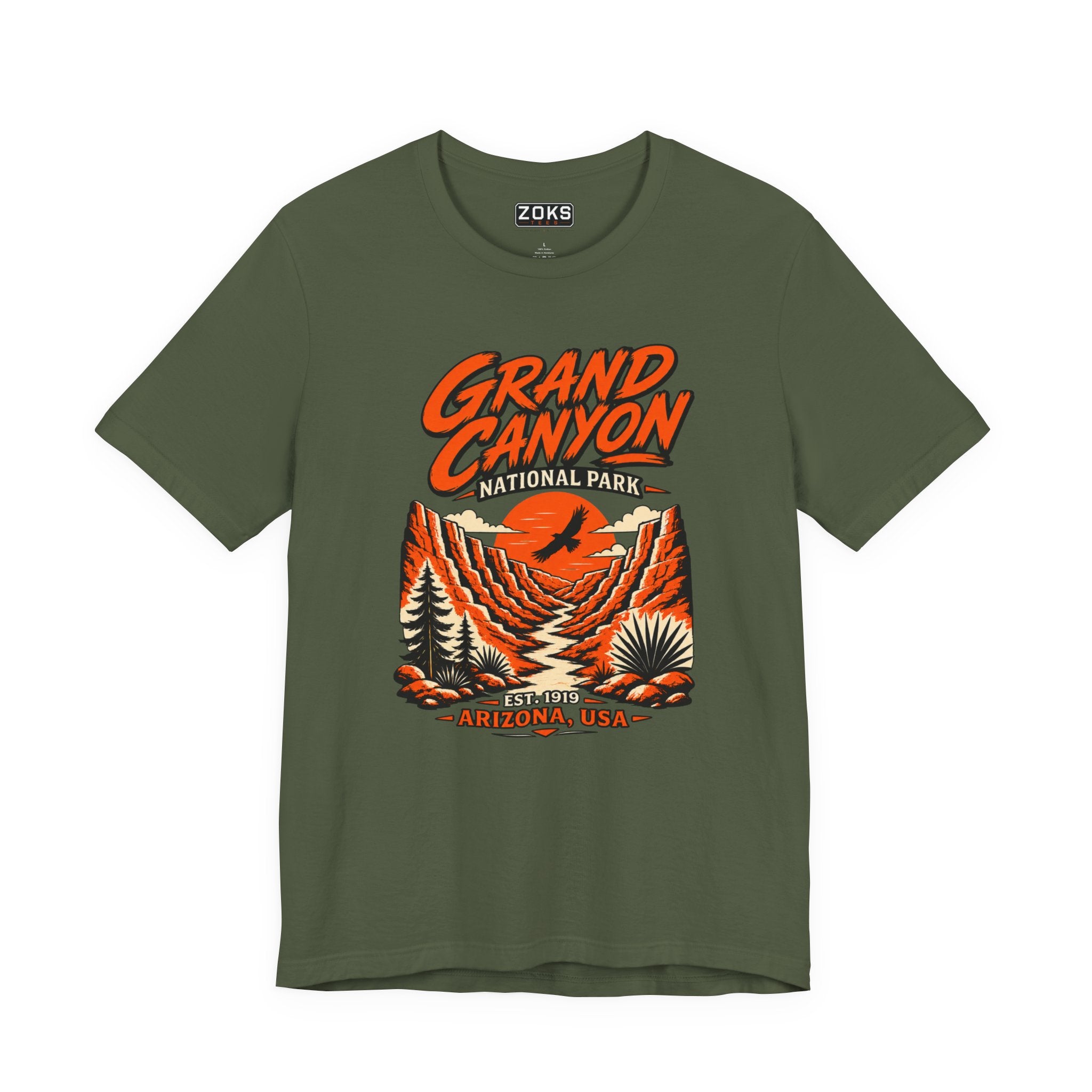 Grand Canyon National Park Tee — Retro Arizona Sunset Graphic T-Shirt