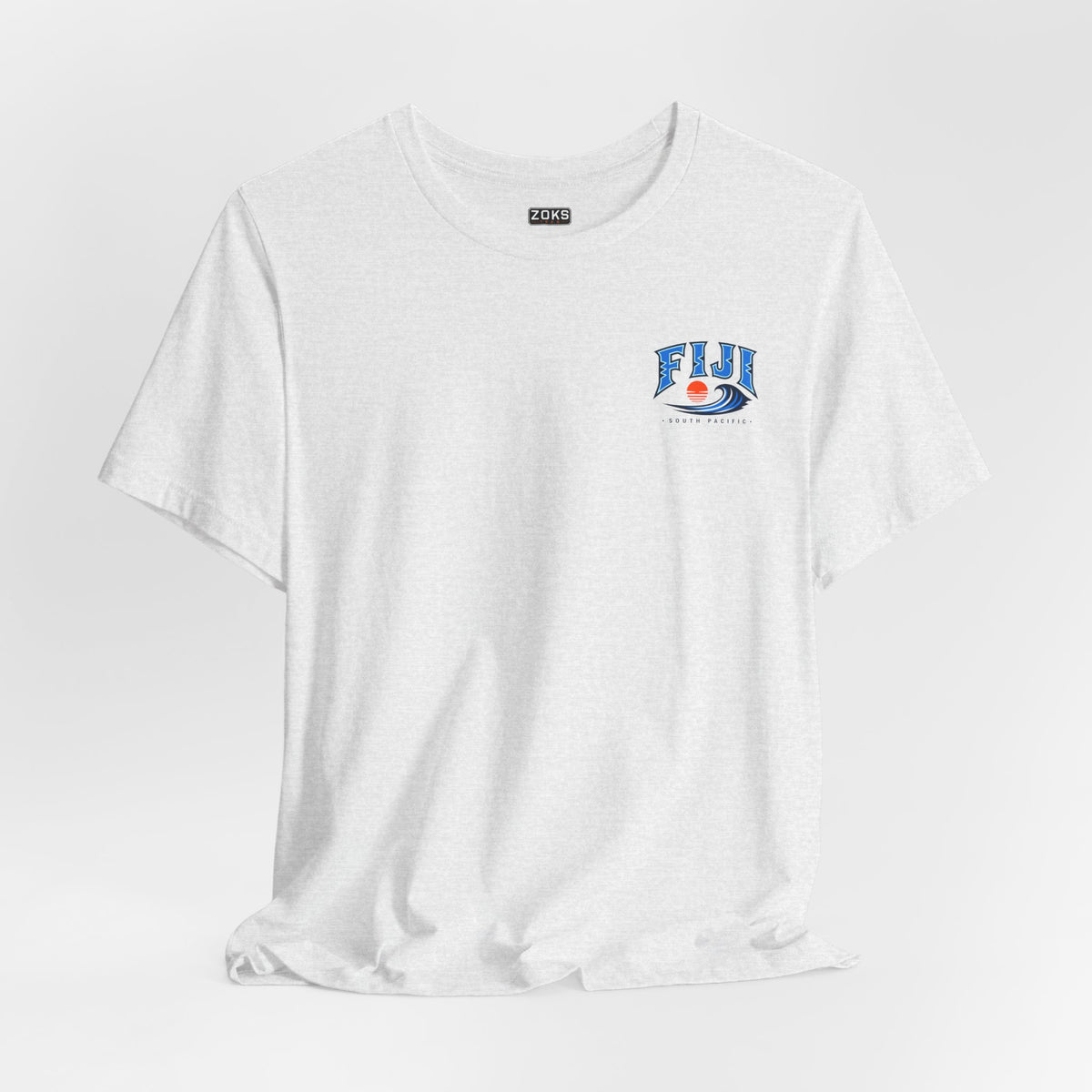 FIJI South Pacific Surf Tee – Premium Island Wave Graphic Shirt (Front & Back Print)