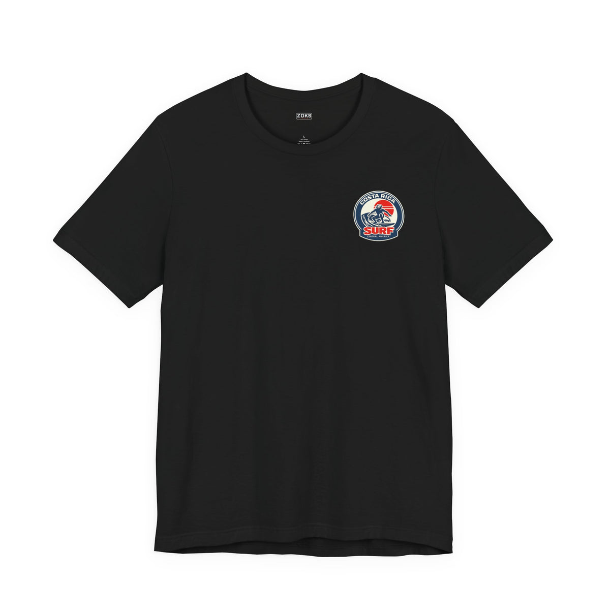 Costa Rica Surf Vintage Graphic Tee — Retro Surfer T-Shirt
