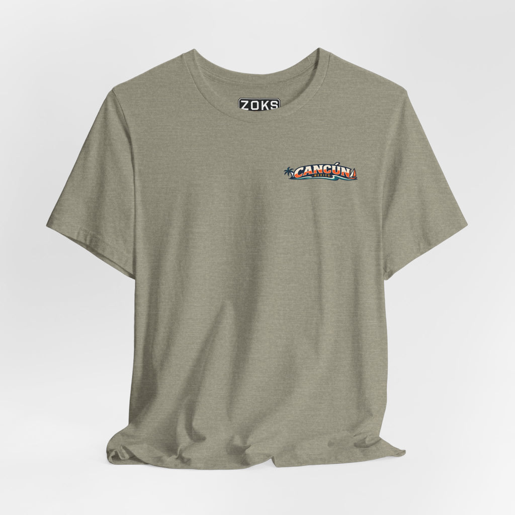 Cancún Sunset Sail Tee — Tropical Beach Vacation T-Shirt