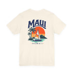 Maui Sail Sunset T-Shirt — Hawaii Palm Beach Vacation Tee