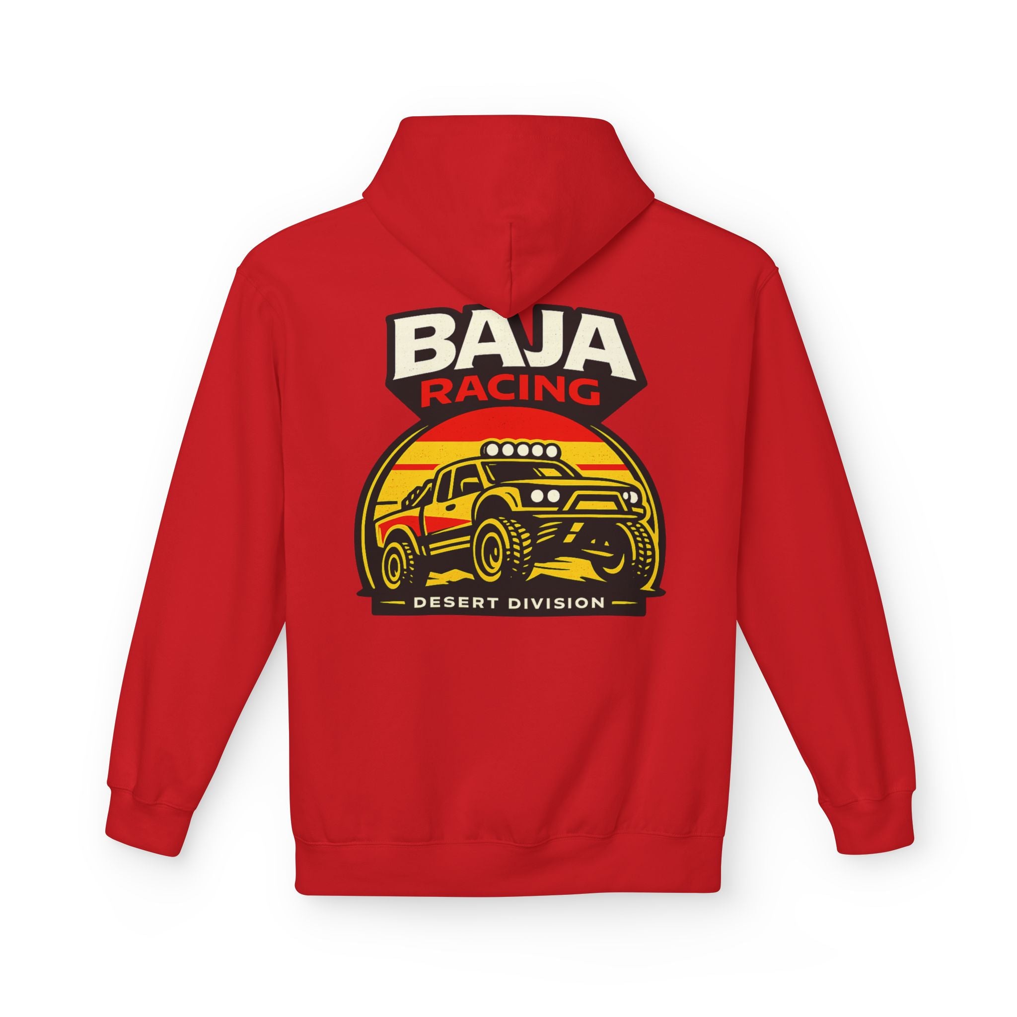 Baja Racing Hoodie — Desert Off‑Road Truck Pullover