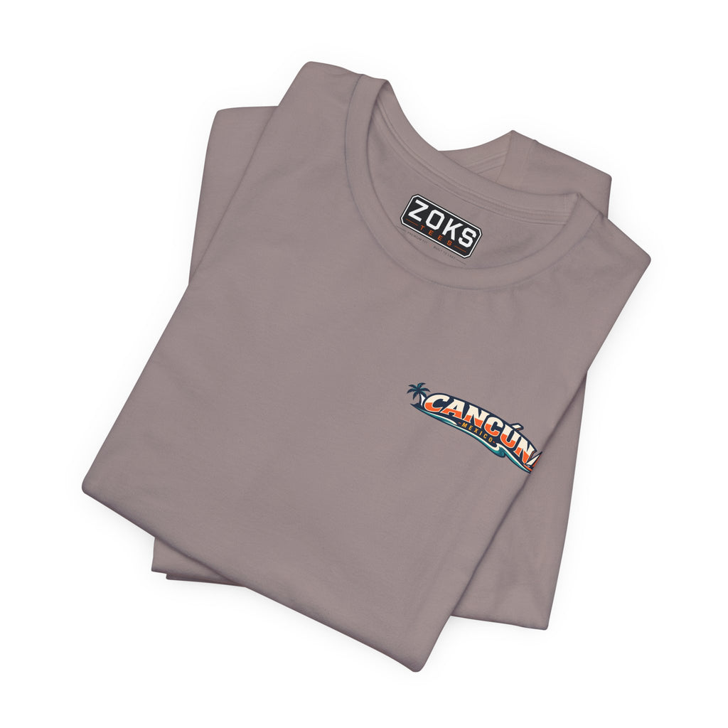 Cancún Sunset Sail Tee — Tropical Beach Vacation T-Shirt