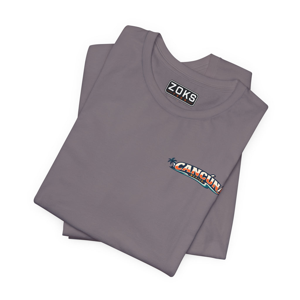 Cancún Sunset Sail Tee — Tropical Beach Vacation T-Shirt