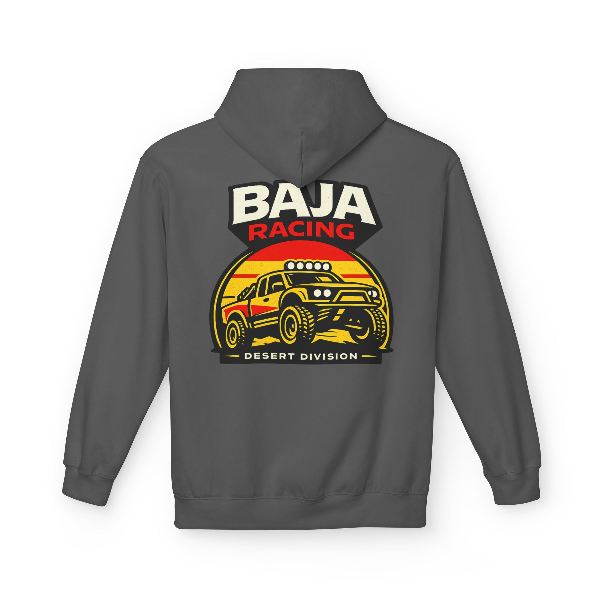 Baja Racing Hoodie — Desert Off‑Road Truck Pullover