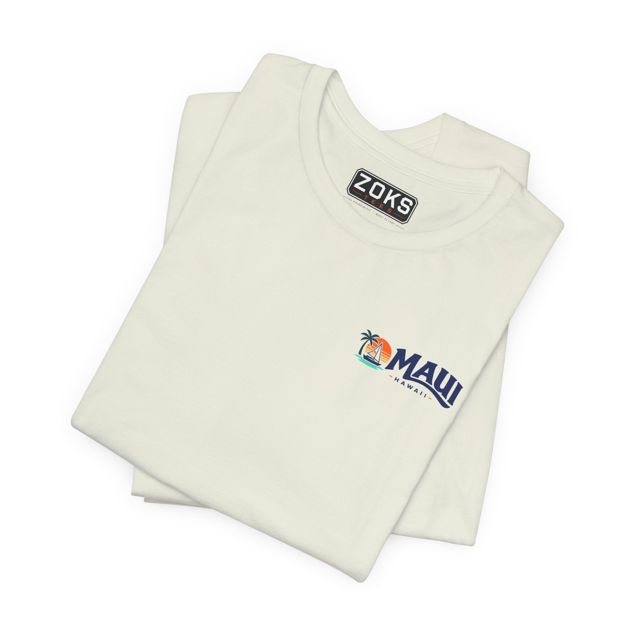 Maui Sail Sunset T-Shirt — Hawaii Palm Beach Vacation Tee