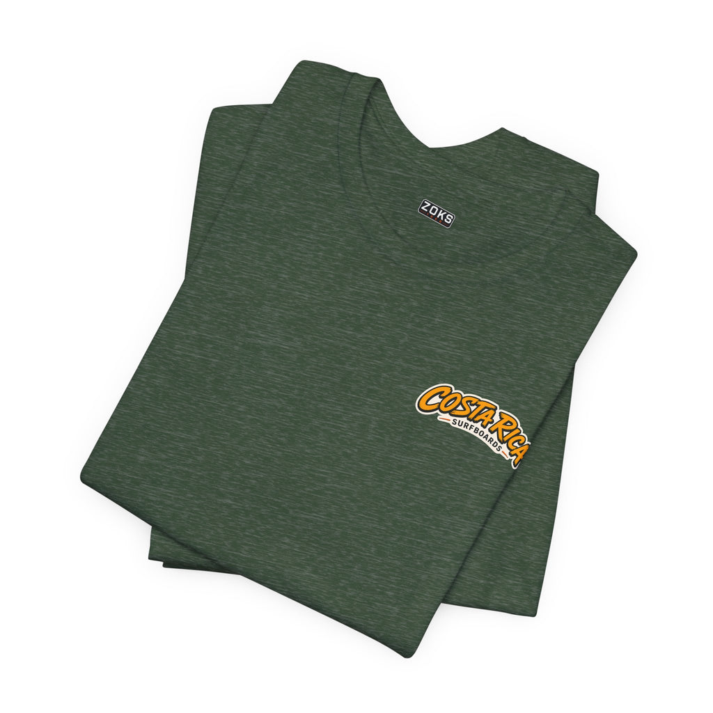 Costa Rica Surf Sloth T‑Shirt — Pura Vida Beach Tee