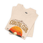 Women's Coastal Club Sunset Tee — "Golden Hour" Pacific State of Mind T-Shirt